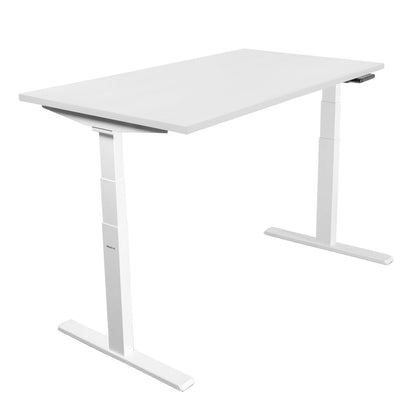 Ultimate Dual Motor Electric Standing Desk with 48" Tabletop - White Base