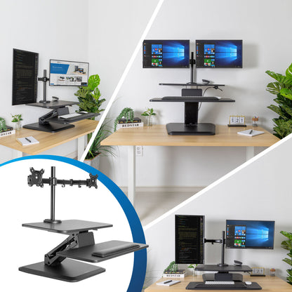 Mount It - Dual Monitor Sit-Stand Desk Converter