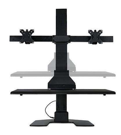 Wide Motorized Sit-Stand Desk Converter