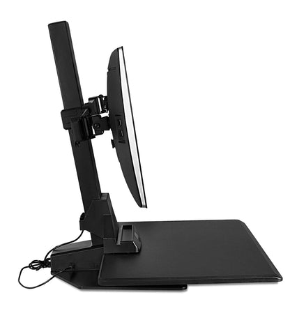 Wide Motorized Sit-Stand Desk Converter