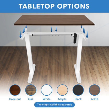 Mount It - Single Motor Electric Standing Desk Base