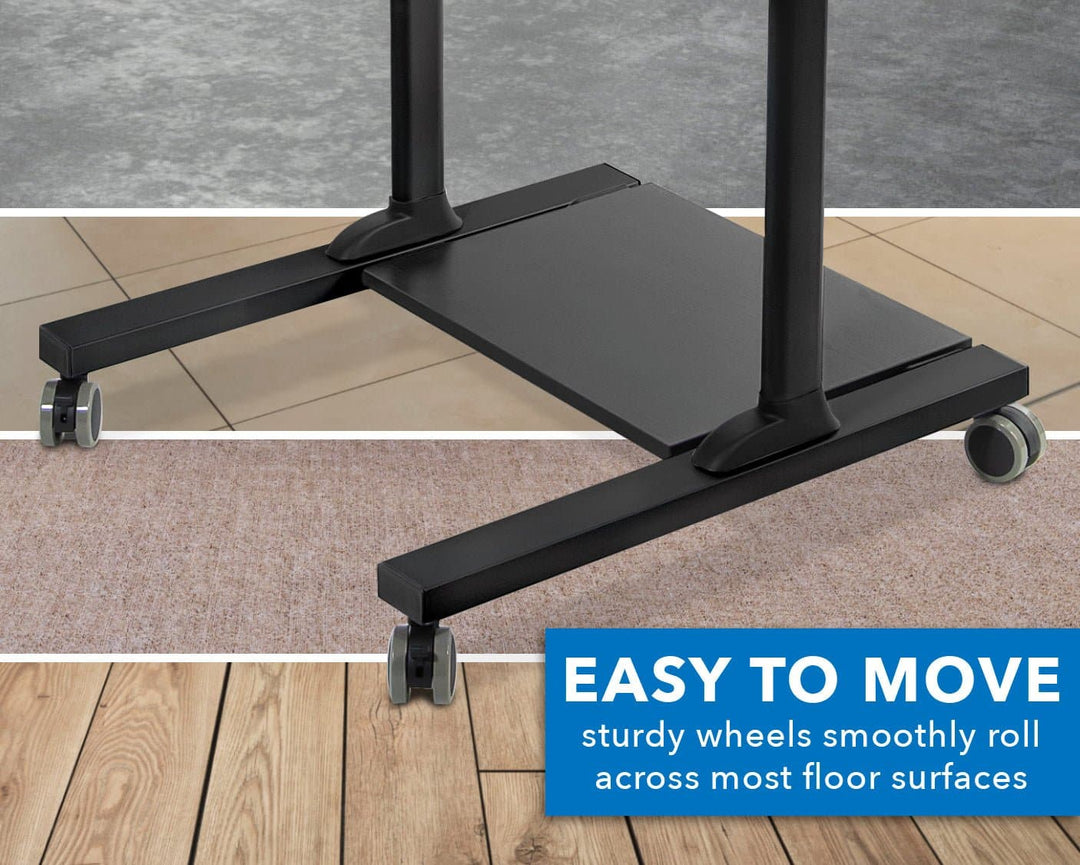 Mount It - Height Adjustable Rolling Stand up Desk MI-7970