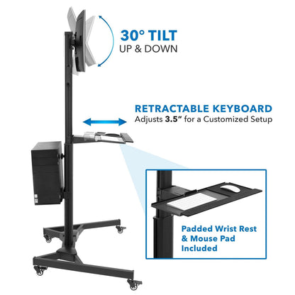 Mount It - Mobile PC Workstation