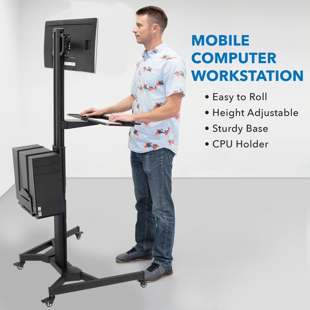 Mount It - Mobile PC Workstation