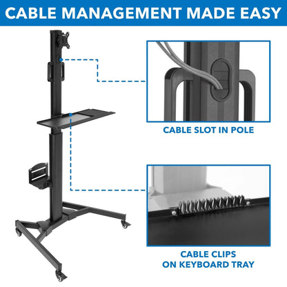 Mount It - Mobile PC Workstation