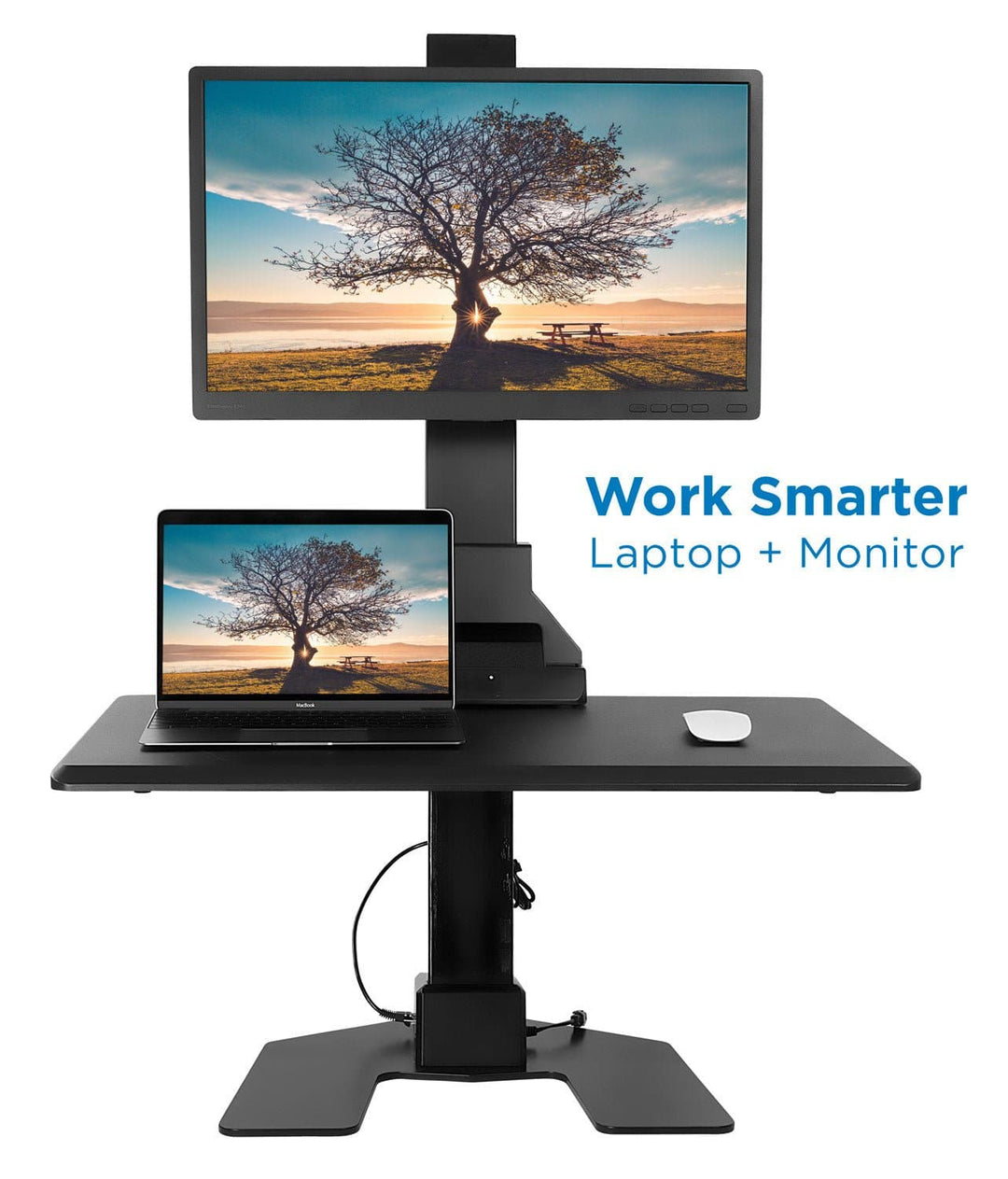 Mount It - Motorized Sit-Stand Desk Converter