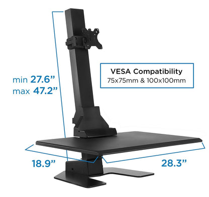 Mount It - Motorized Sit-Stand Desk Converter