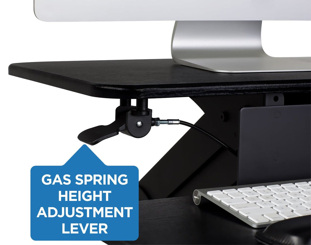 Mount It - Sit-Stand Desk Converter w/Gas Spring Arm