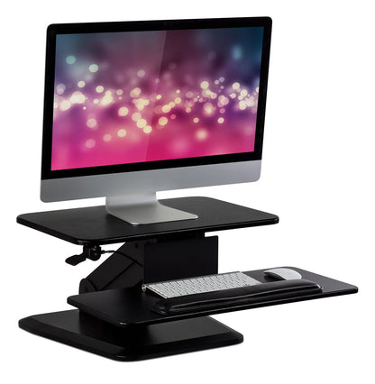 Mount It - Sit-Stand Desk Converter w/Gas Spring Arm