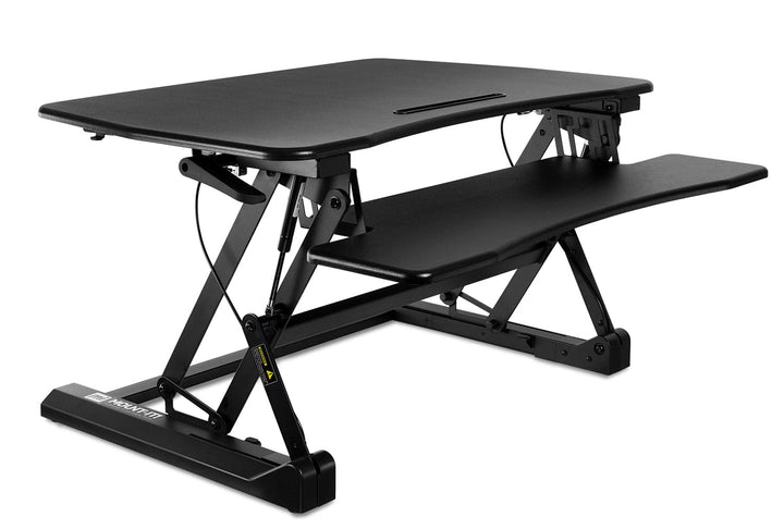 Mount It - Standing Desk Sit-Stand Desk Converter Height Adjustable, Large Surface Area